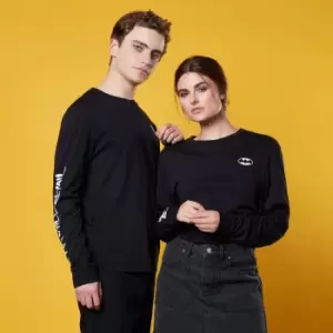 Image of Mean Streets Of Gotham Long Sleeved T-Shirt - Black - M