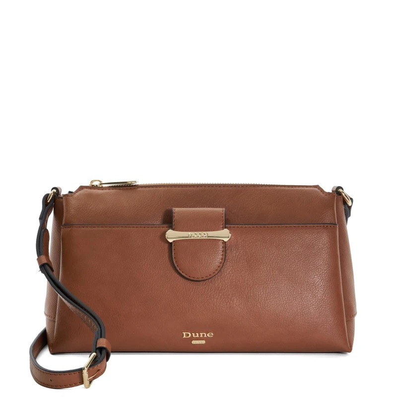 Image of Dune London Darlino Crossbody Bag - Brown Brown One Size