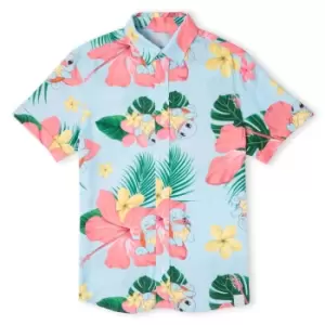 Image of Pokemon Squirtle Print Shirt - Blue - M