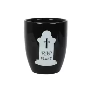 Image of RIP Plant Gothic Plant Pot