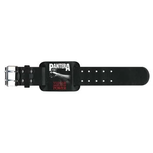 Image of Pantera - Vulgar Display Of Power Leather Wrist Strap