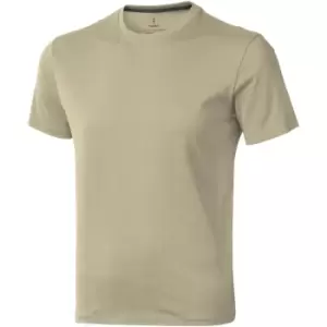 Image of Elevate Mens Nanaimo Short Sleeve T-Shirt (XXL) (Khaki)