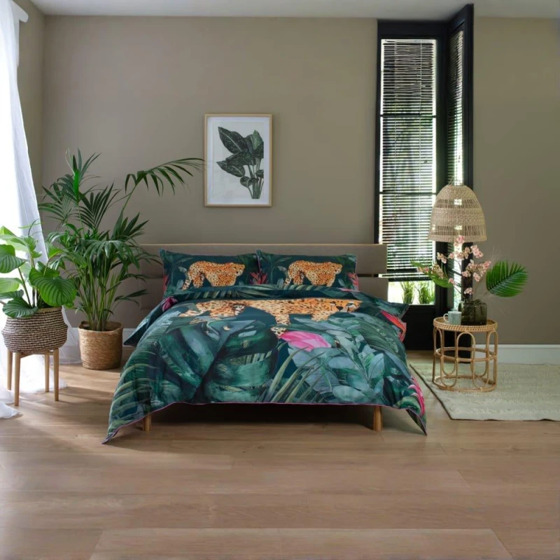 Image of Deyongs Cheetah Duvet Cover Cheetah unisex Double