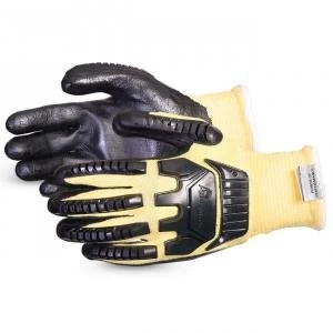 Image of Superior Glove Dexterity Impact Resistant Cut Resistant M Black Ref
