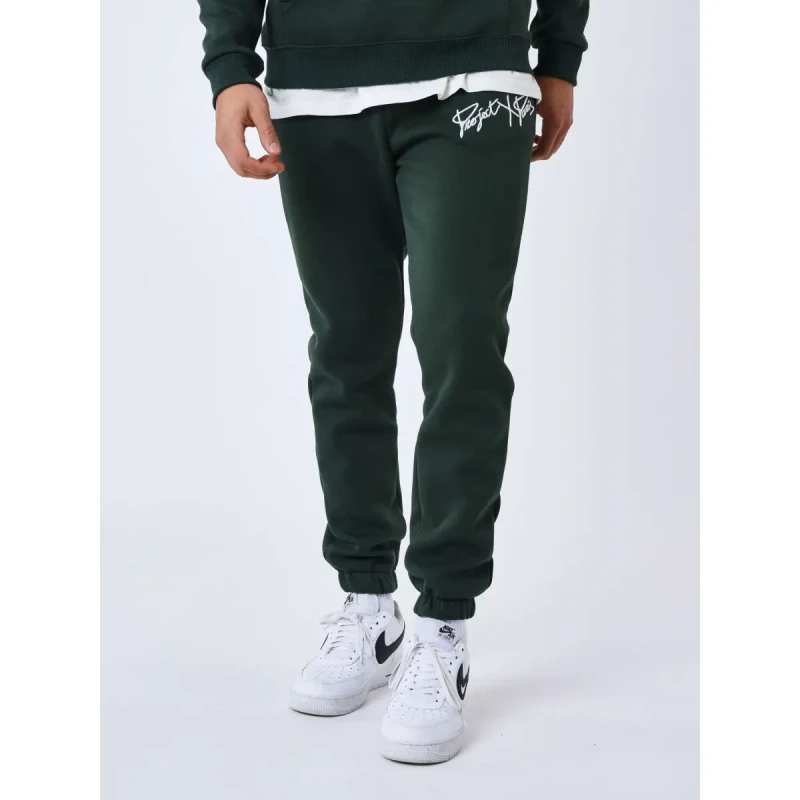 Image of Project X Paris Basic full logo joggers Project X Paris Vert Male S
