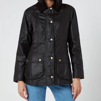 Image of Barbour Womens Beadnell Wax Jacket - Rustic - UK 6