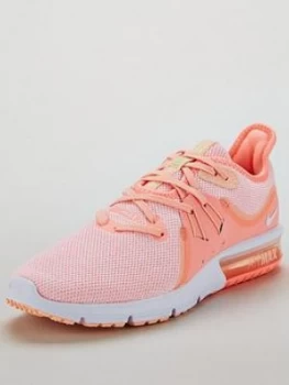 Image of Nike Air Max Sequent 3 PinkWhite PinkWhite Size 6 Women