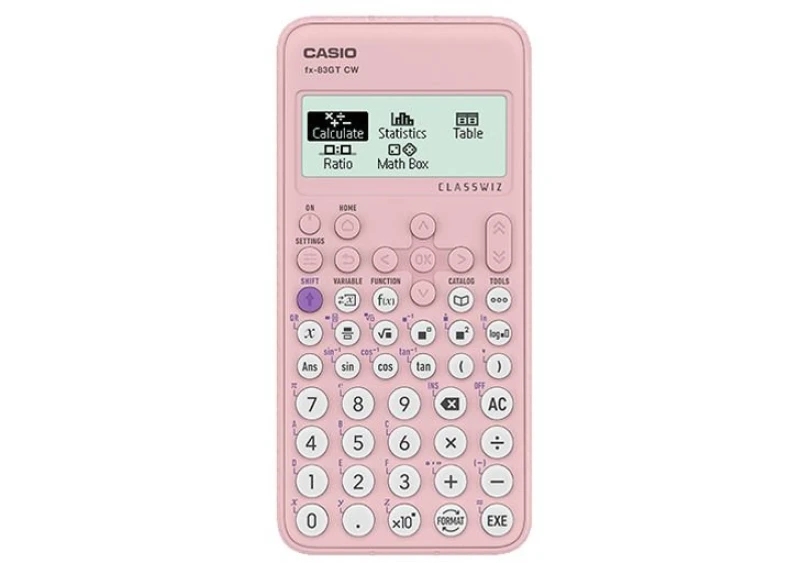 Image of Casio Classwiz Scientific Calculator Pink FX-83GTCW-PK-W-UT