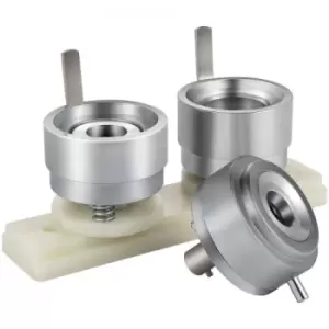 Image of VEVOR Badge Punching Die 1-1/4 inch/32mm Round Punching Die with ABS Slide Button Die Carbon Steel Badge Maker Part Aluminum Alloy Core Compatible wit