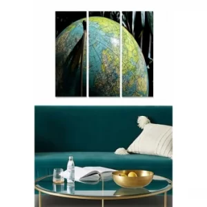 Image of MDF1639662 Multicolor Decorative MDF Painting (3 Pieces)