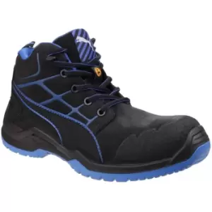 Image of Puma Mens Krypton Lace Up Safety Boots (7 UK) (Blue) - Blue