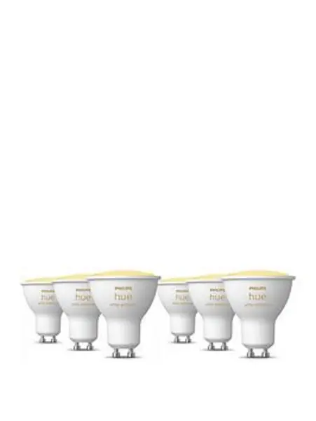 Image of Philips Hue HB - Philips Hue WA 4.3W GU10 6Pack 929001953314-KTO