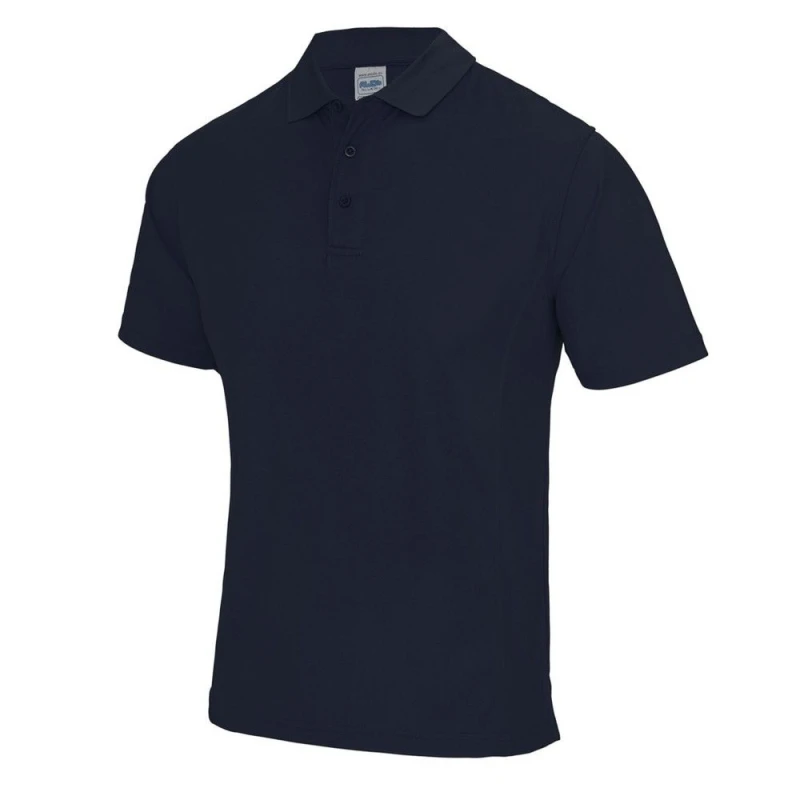 Image of AWDis AWDis Men SuperCool Performance Polo Shirt in Navy Size: Small Navy S Male 5063527375438