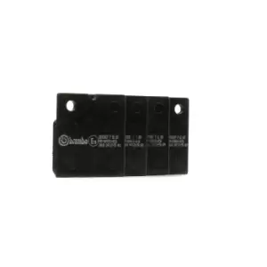 Image of BREMBO Brake Pad Set, parking brake AUDI,JAGUAR,TESLA P 02 001 43221T6NA52,4G432C562BA,AD432B926BA 420698451A,420698451D,4S0698451C,4S0698451H