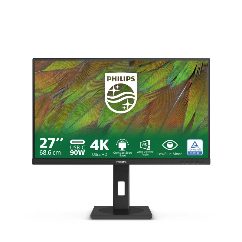 Image of Philips 3000 series 27B1U3900/00 computer monitor 68.6cm (27") 3840 x 2160 pixels 4K Ultra HD LCD Black 27B1U3900/00