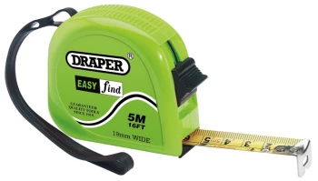 Image of Draper 5M/16ft Easy Find Measuring Tape 75881