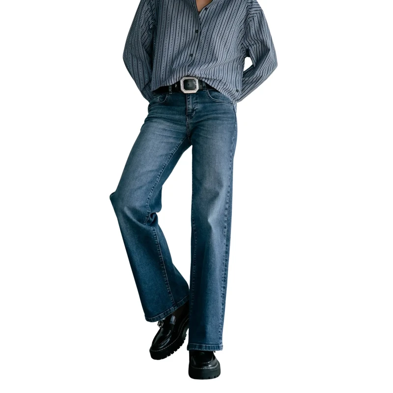 Image of Freeman T Porter Womens jeans Freeman T Porter Agatha SDM Bleu Female 30