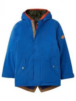 Image of Joules Boys Hudson 3-In-1 Parka - Blue