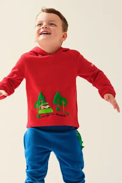 Image of Regatta Overhead 'Peppa Pig' Hoody Crimson
