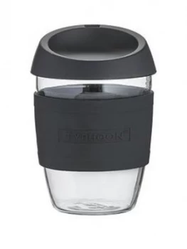 Image of Typhoon Borosilicate Reusable Coffee Cup ; Black