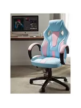 Image of X Rocker Maverick Pink PC Office Gaming Chair