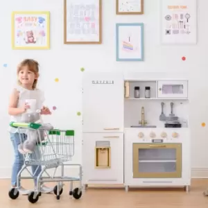 Image of Teamson Kids - Mayfair Kids Wooden Play Kitchen & 11 Accessories White TD-13302D - White