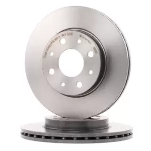 Image of PAIR PAINTED BREMBO BRAKE DISC 09.8616.11