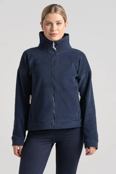 Image of Craghoppers Recycled 'Caprice' Full-Zip Fleece Navy