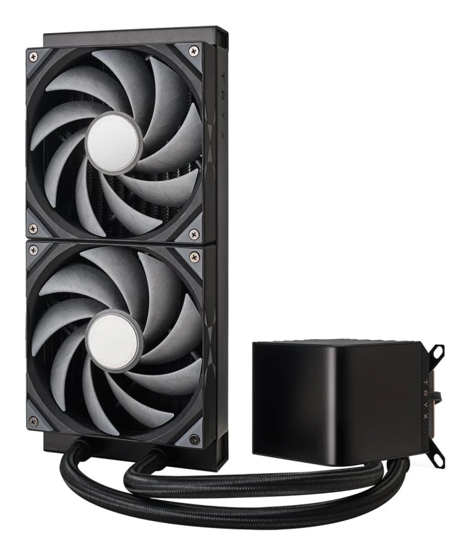 Image of Back to the Office TRYX PANORAMA 280 Processor Liquid cooling kit 14cm Black  L-P280N-DS2M-G0K
