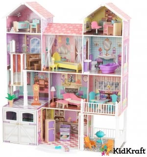 Image of KidKraft Country Estate Wooden Dolls House