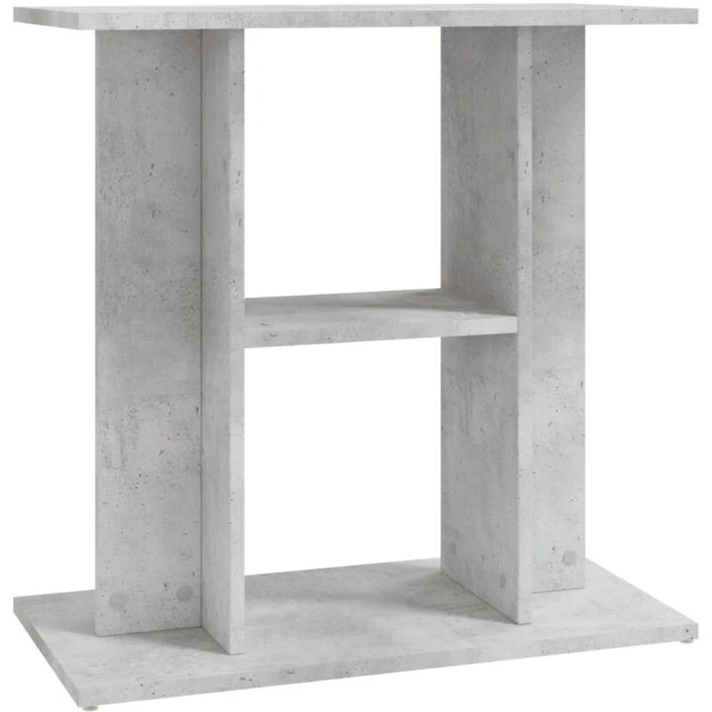 Image of VIDAXL Vidaxl - Aquarium Stand Concrete Grey 60x30x60cm Engineered Wood 8720845417734