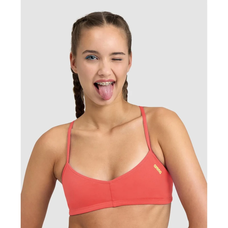 Image of Womens swimsuit top Arena Live R Rouge Female XS