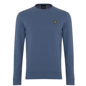 Image of Lyle and Scott Crew Sweatshirt - Slate BlueW477