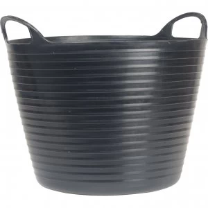 Image of Faithfull Flex Tub Heavy Duty Flexible Bucket 15l Black