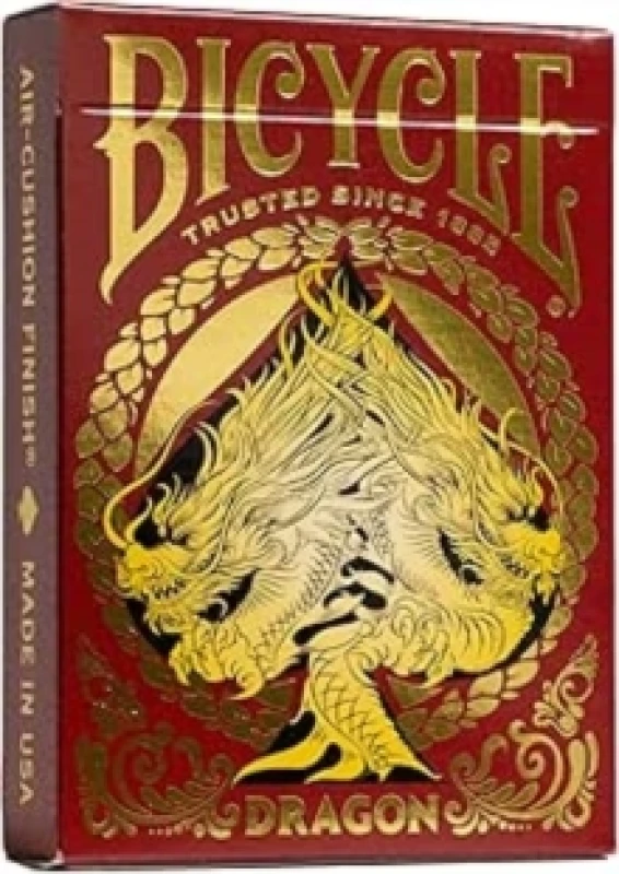 Image of Bicycle Dragon Red 2024 1017841