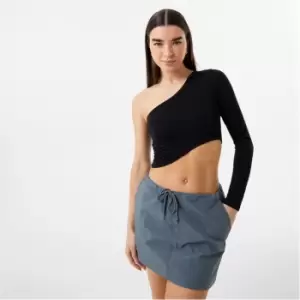 Image of Jack Wills Tech Asymmetric Top - Black