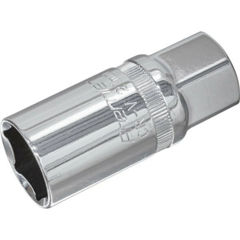 Image of Loops 21mm Spark Plug Socket - 1/2" Square Drive - Car Engine Maintenance Nut Tool Multi