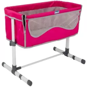 Image of Chicco Junior Next2You Bed Side Dolls Cot in Pink