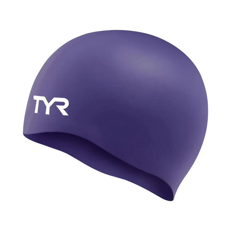 Image of Silicone bathing cap TYR Violet Unisex TU