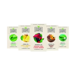 Image of Good Earth Variety Pack Tea Bags x5 (Pack of 75) A08132