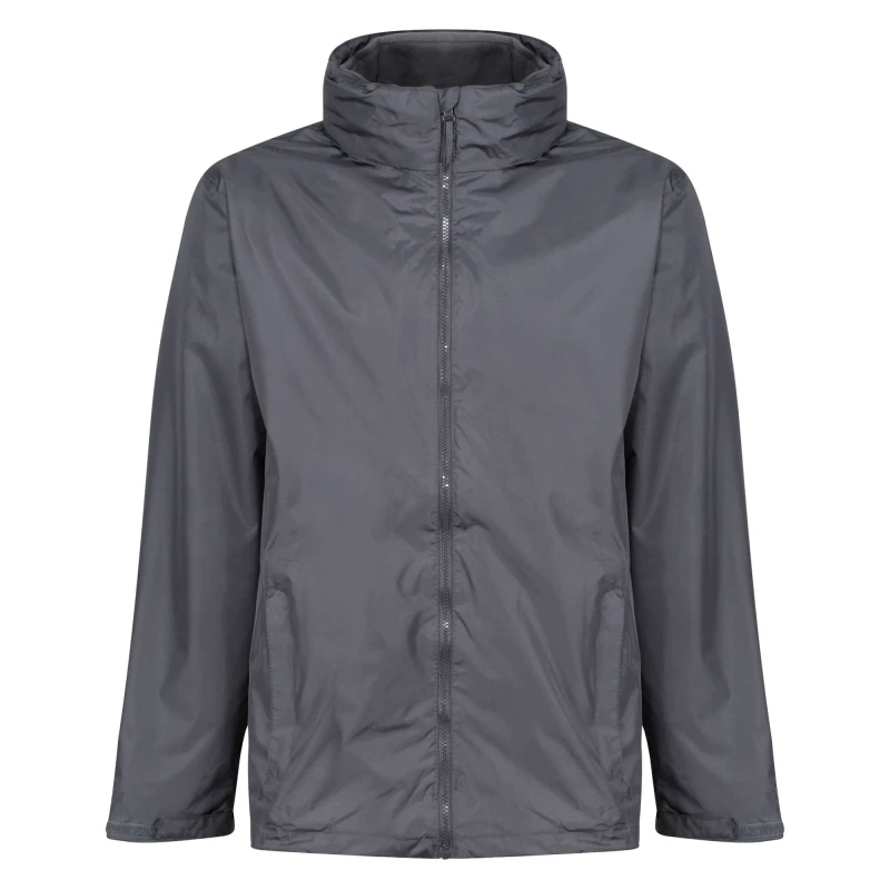 Image of Regatta Professional Mens Waterproof Jacket in Dark Grey Size: Small Dark Grey Male S