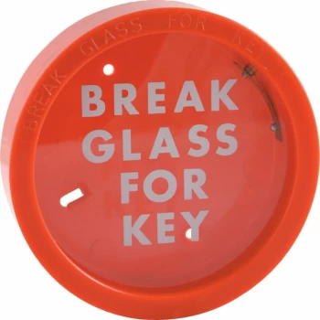 Image of Red Break Glass Key Box - Matlock