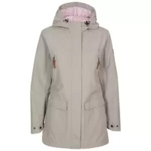 Image of Trespass Womens/Ladies Brampton Waterproof Jacket (S) (Mushroom)