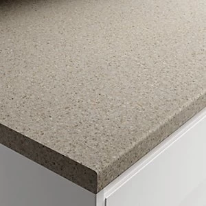 Image of Wickes Matt Laminate Worktop Natural Stone 3000 x 600 x 38mm