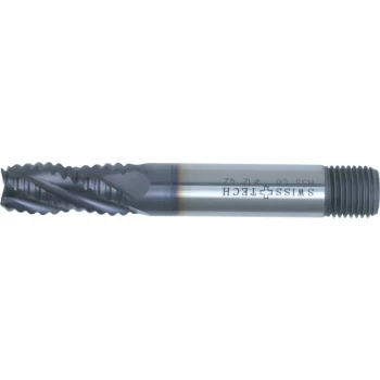 Image of 6.0 SCR Standard Coarse Rough End Mill - TiAlN