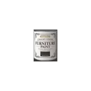 Image of Rust-Oleum Chalk Chalky Furniture Paint Natural Charcoal 125ml - Natural Charcoal