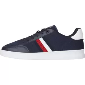 Image of Tommy Hilfiger Retro Cupsole Knit Mix Stripes - Blue