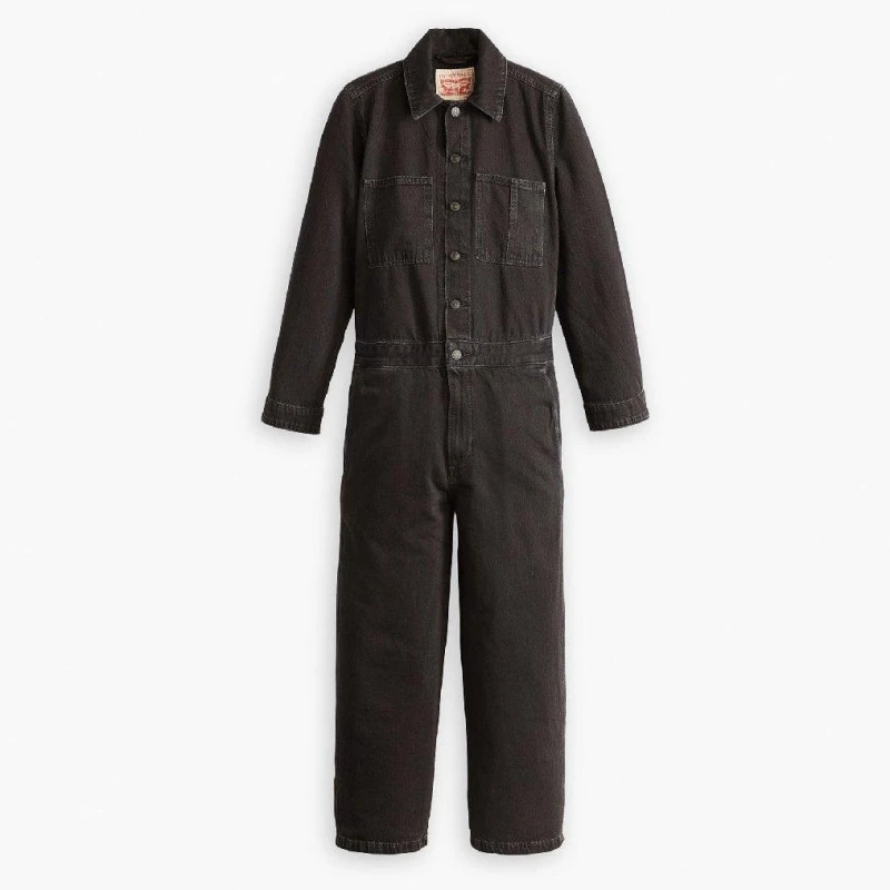 Image of Levis Womens Iconic Stop Flaxing Junior Jumpsuit Capturing Mmnts female 8 (XS)