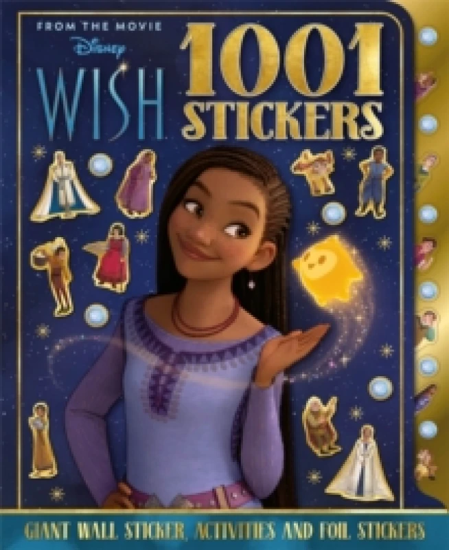 Image of Disney Wish: 1001 Stickers Paperback / softback