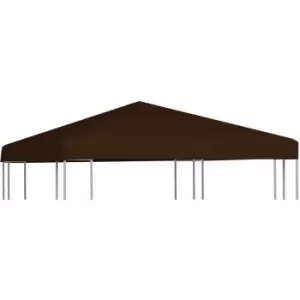 Image of Gazebo Top Cover 310 g/m² 3x3 m Brown Vidaxl Brown